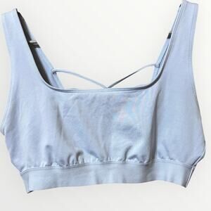 Pink Sport Ultimate Lightly Lined Sports Bra Baby Blue Large